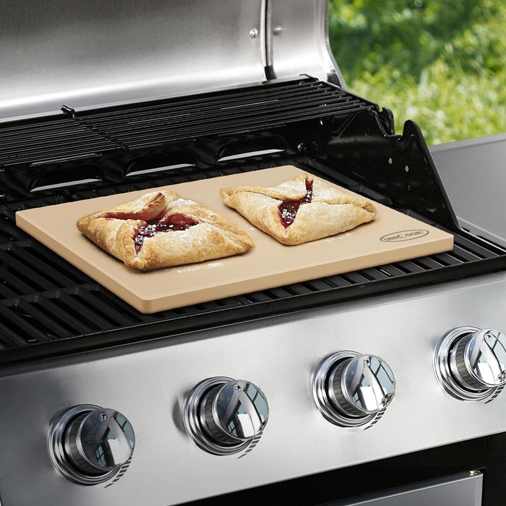 Large Pizza Stone for Oven 20 Inch, Rectangular Baking Stone 20" x 13.5" x 0....