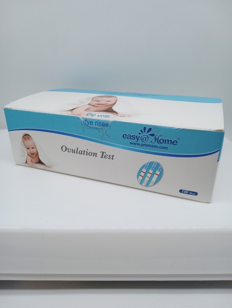 100 Ct Ovulation Test Strips New Open Box!!!