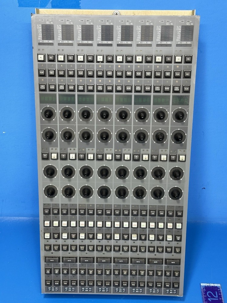 NEVE CONSOLE MIXING BOARD CONTROL PANEL PART FROM 1991