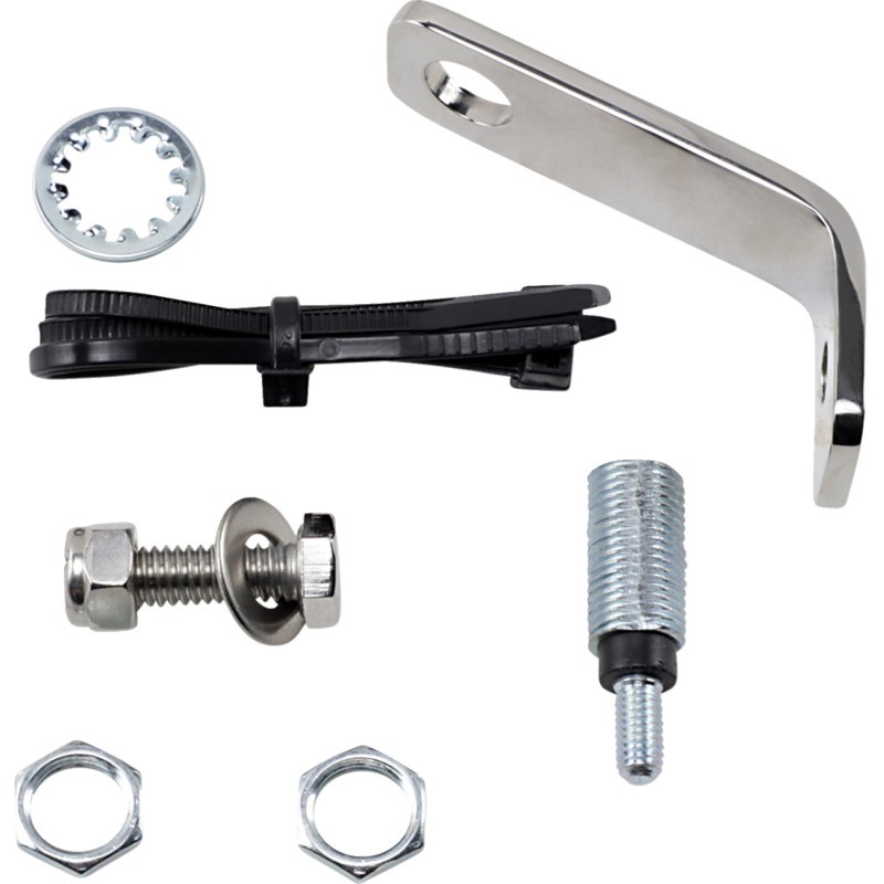 PINGEL Low Mount Antenna Relocation Kit - Polished - 62144