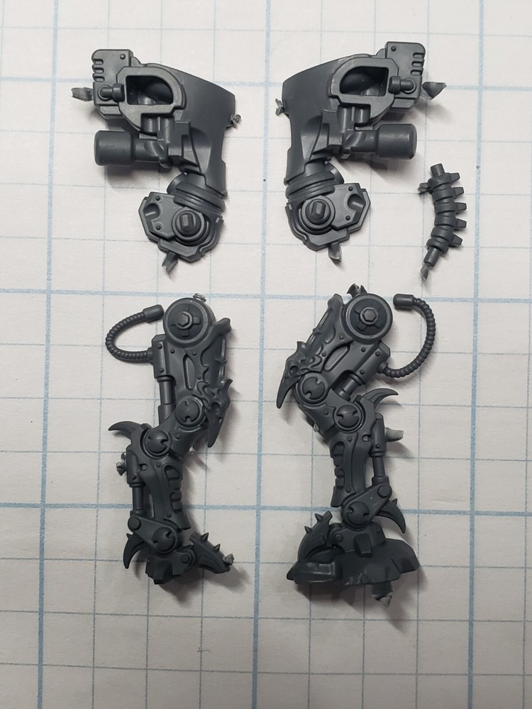 Warhammer 40k Thousand Sons Bits Sekhetar Robot Mechanical Torso Legs Set #01