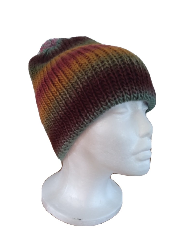 Handmade Knitted Hat Mens New