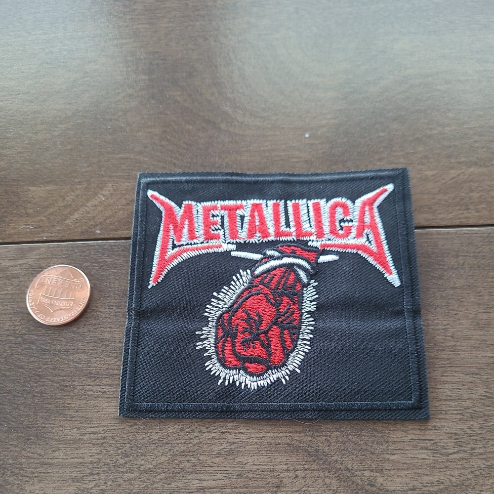 Nice Metallica 3.25 " Iron On Patch