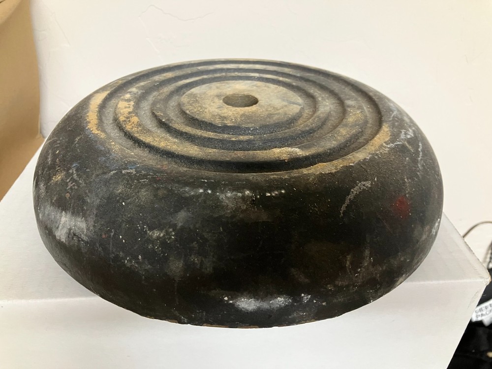 9" Cast Iron Base for Stand up Microphone