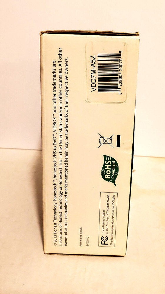 Honestech VHS to DVD/BLU-RAY 7.0 Deluxe Video Conversion Solution USB Windows