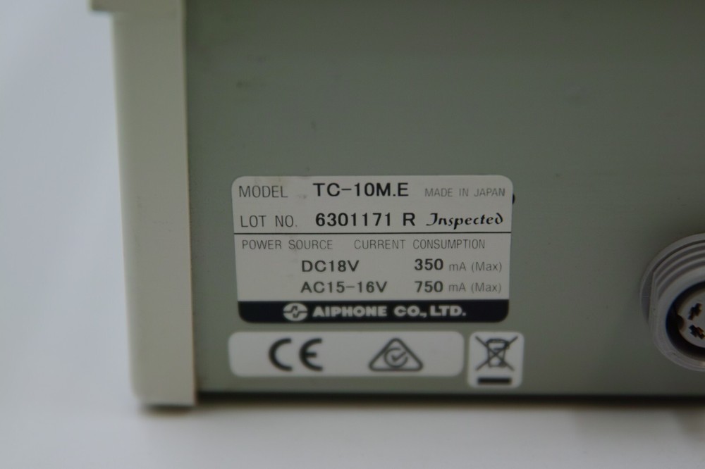 Aiphone TC-10M Call Master Station (Untested)