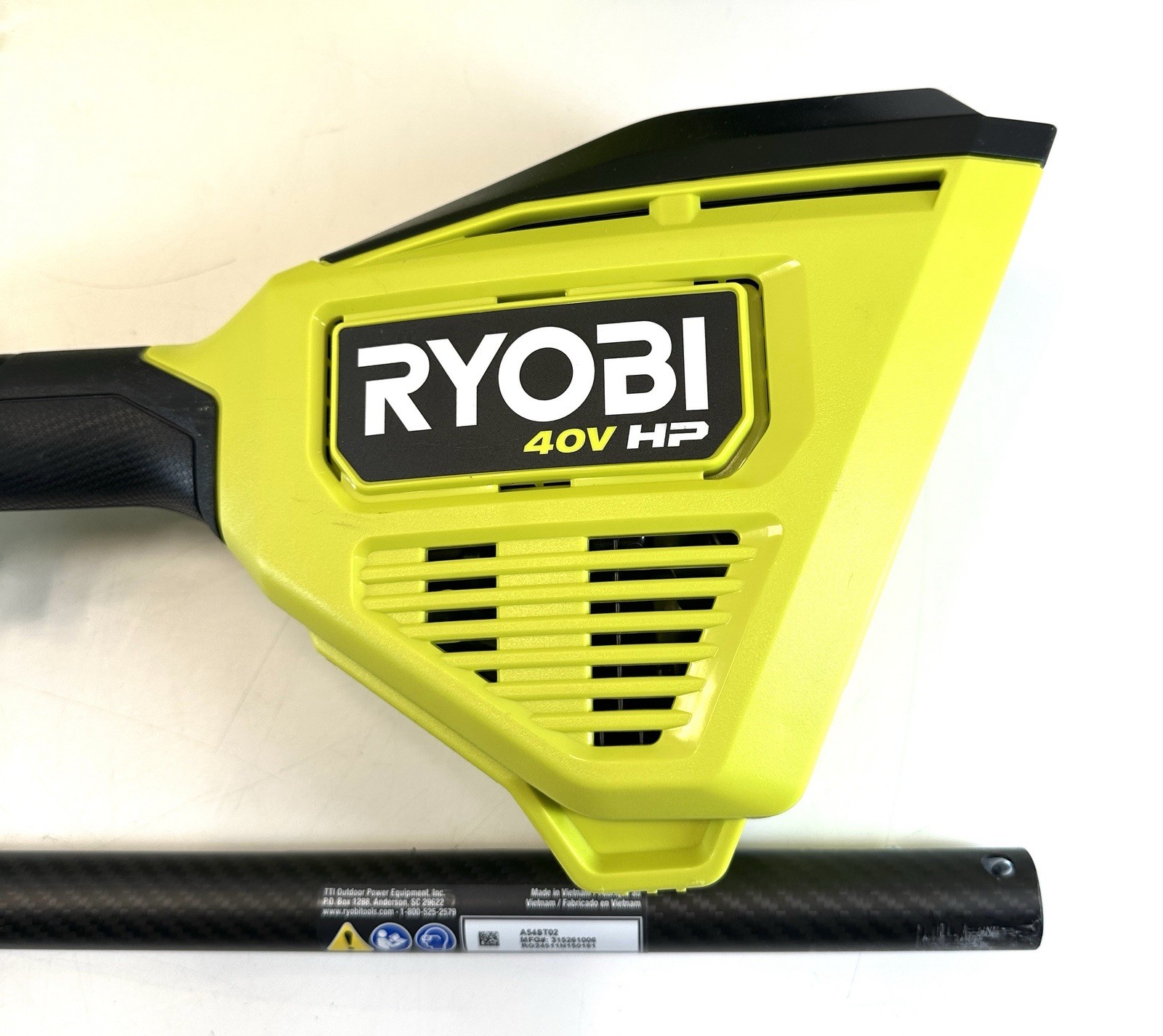 Ryobi 40V HP 650 CFM Blower & 16 in String Trimmer W/ 6 Ah Battery RY40HPCK201K
