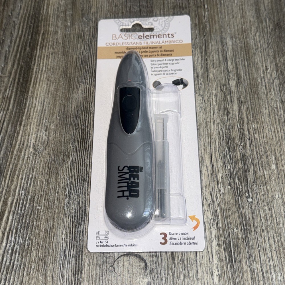 BasicElements Cordless Diamond-Tip Bead Reamer Set, 3ct(J19)