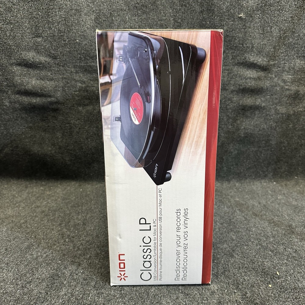 ION Classic LP Mac & PC USB Conversion Turntable Digital Music Record Player