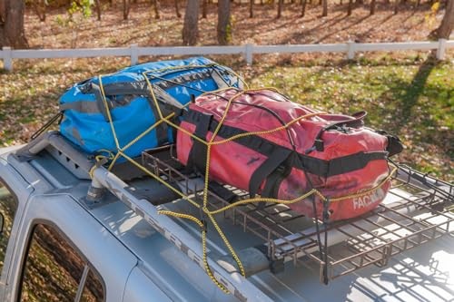 6141 Zip Net Adjustable Cargo Net, Black/Yellow