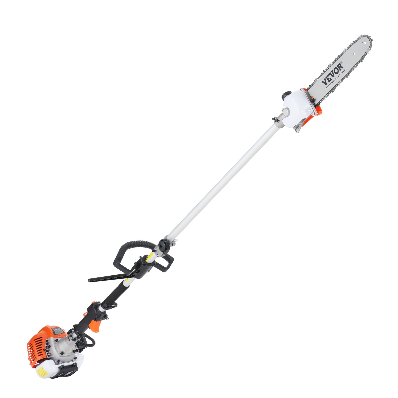 VEVOR 6-in-1 Multi-Functional Trimming Tools Gas Hedge Trimmer 43CC Weed Eater