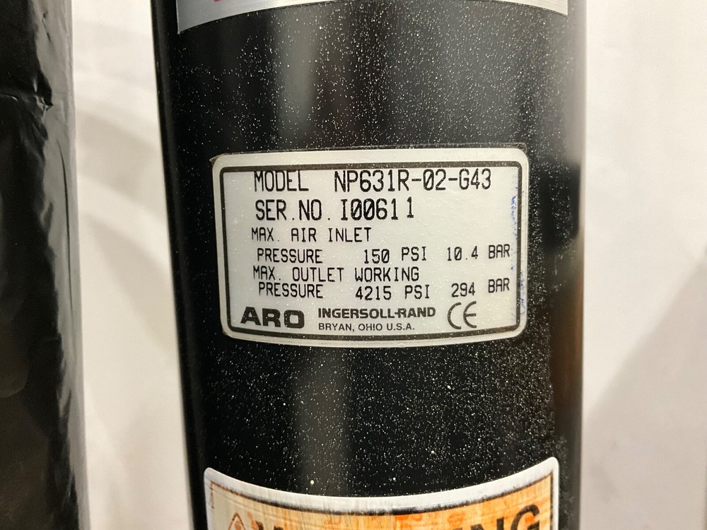 ARO 55 GALLON RAM DRUM PUMP PACKAGE MODEL: 650692.