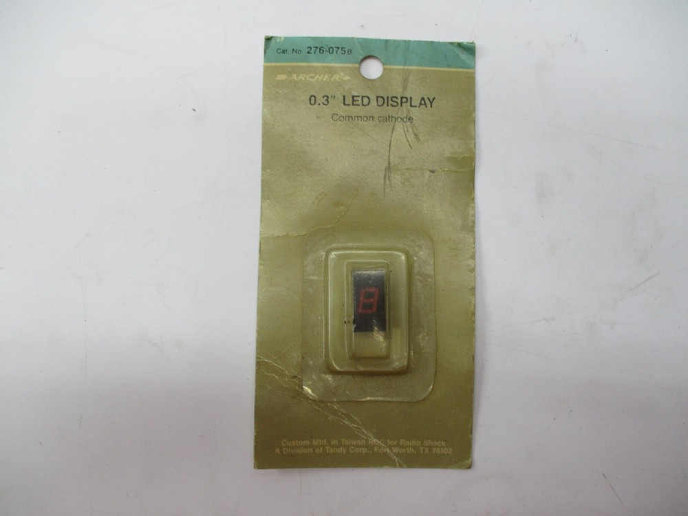 ARCHER 276-075 RED DISPLAY NSMP