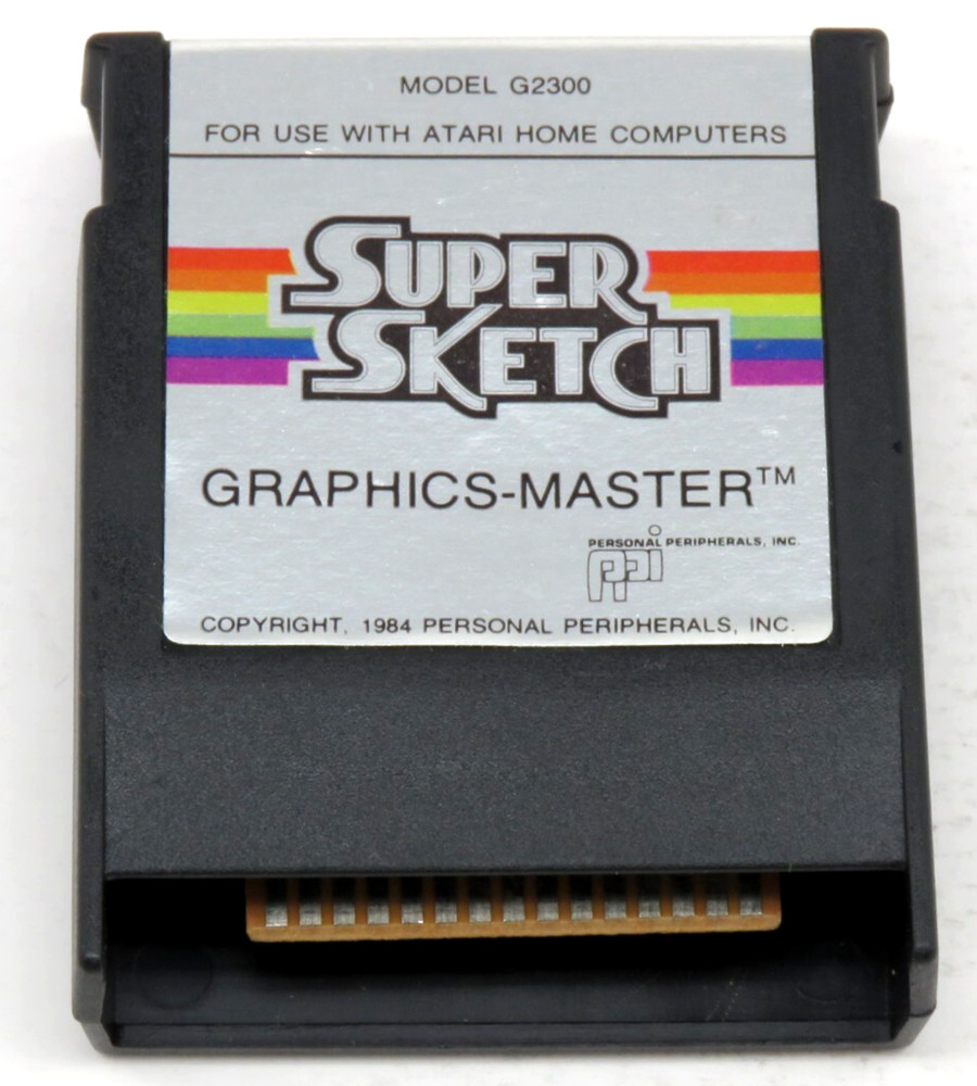 Super Sketch G2300 (1984) for Atari Home Computers Video Graphics #2