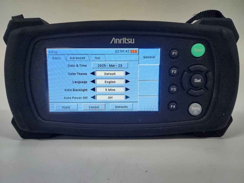 Anritsu MT9090A Network Master, MU909020A Optical Channel Analyzer Module, CWDM