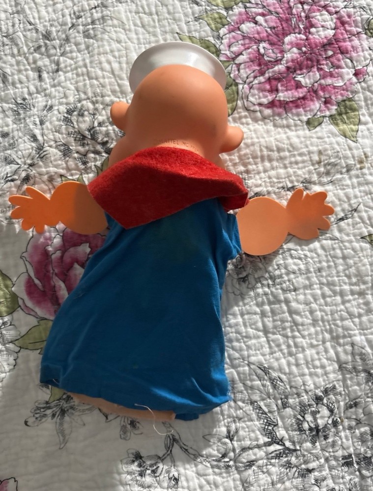 popeye pull string puppet missing voicebox