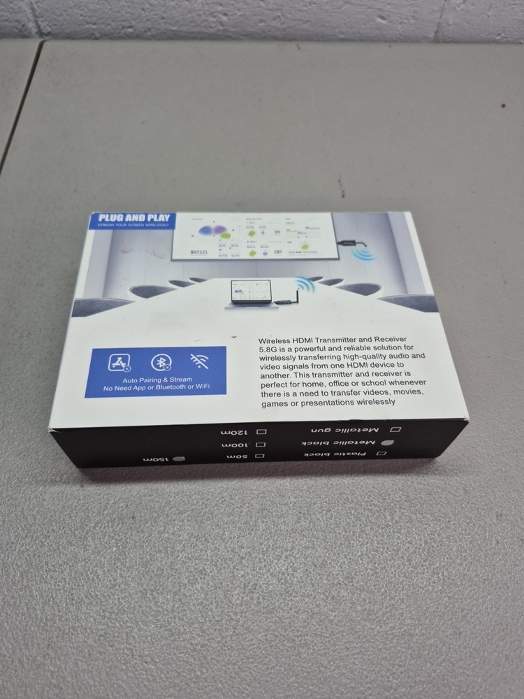 Wireless HDMI Extender Video Transmitter Receiver 150 M New