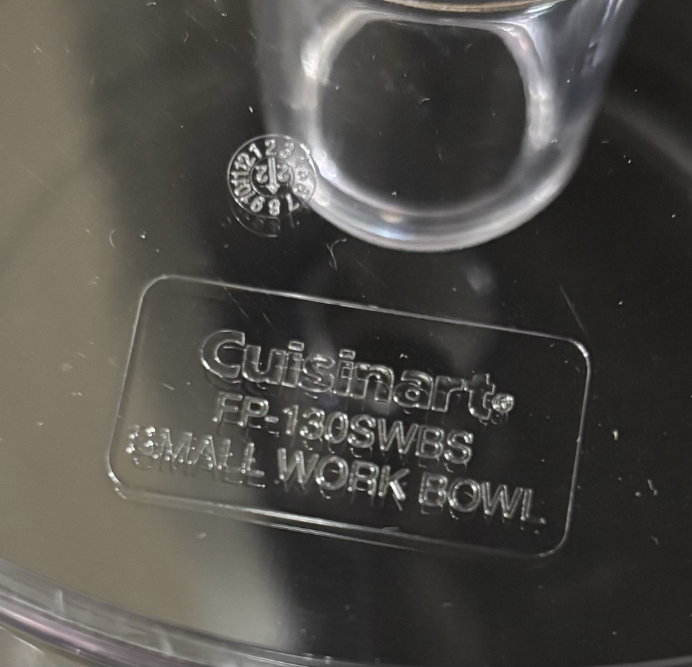 Cuisinart FP-130SWBS Food Processor Small Work Bowl Insert