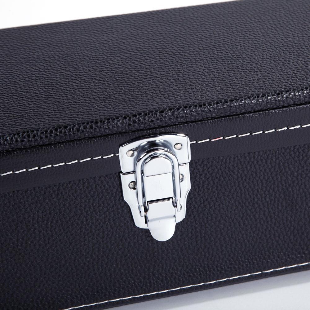 Glarry Hardshell Leather Hard Case Professional for5/6-string Banjos