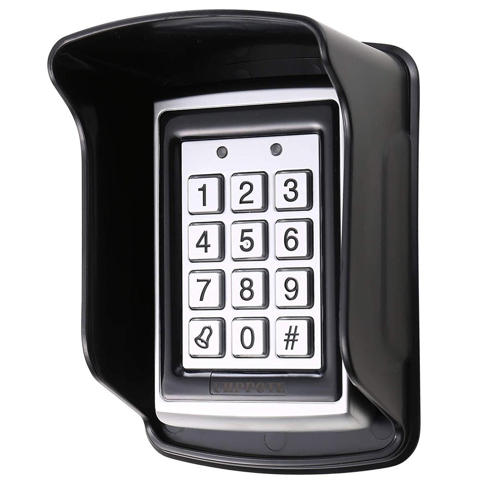 Access Control Keypad 125khz RFID Door Entry Controller with Waterproof Cover