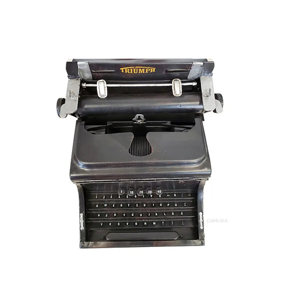 Historic 1945 Triumph Typewriter – Handmade German Display Replica