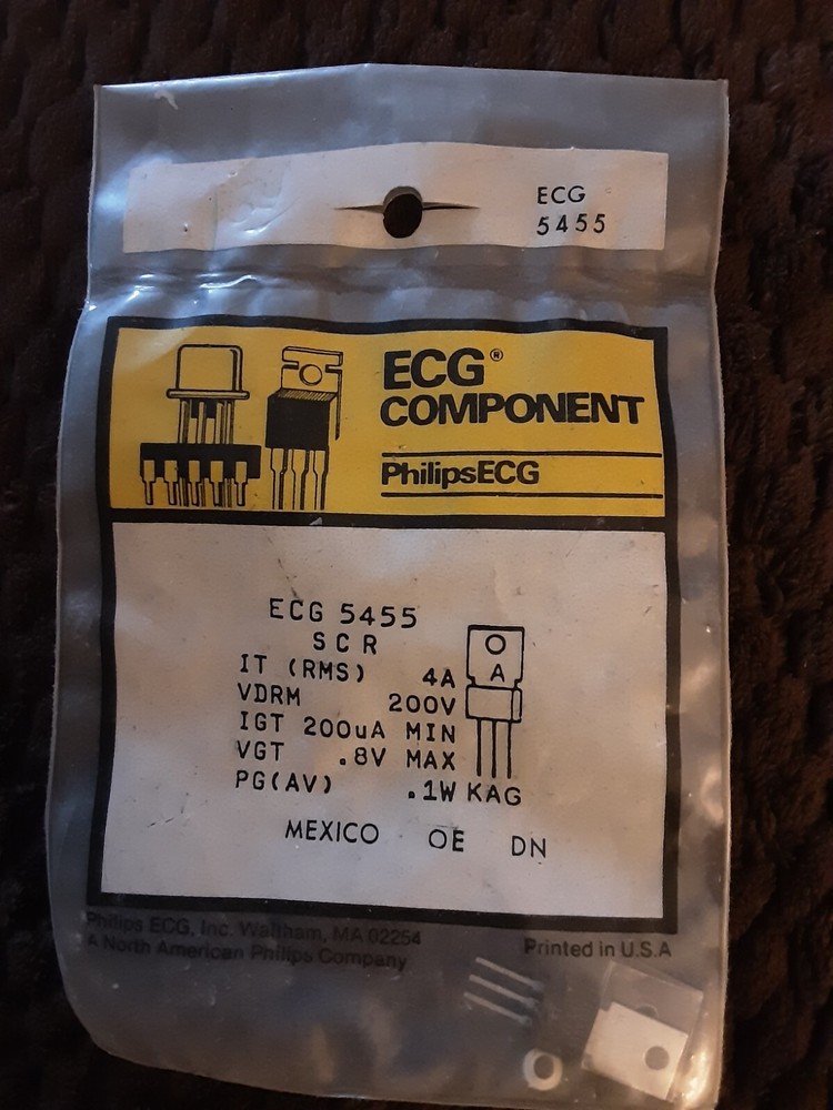 ECG 5455/NTE 5455 S.C.R.