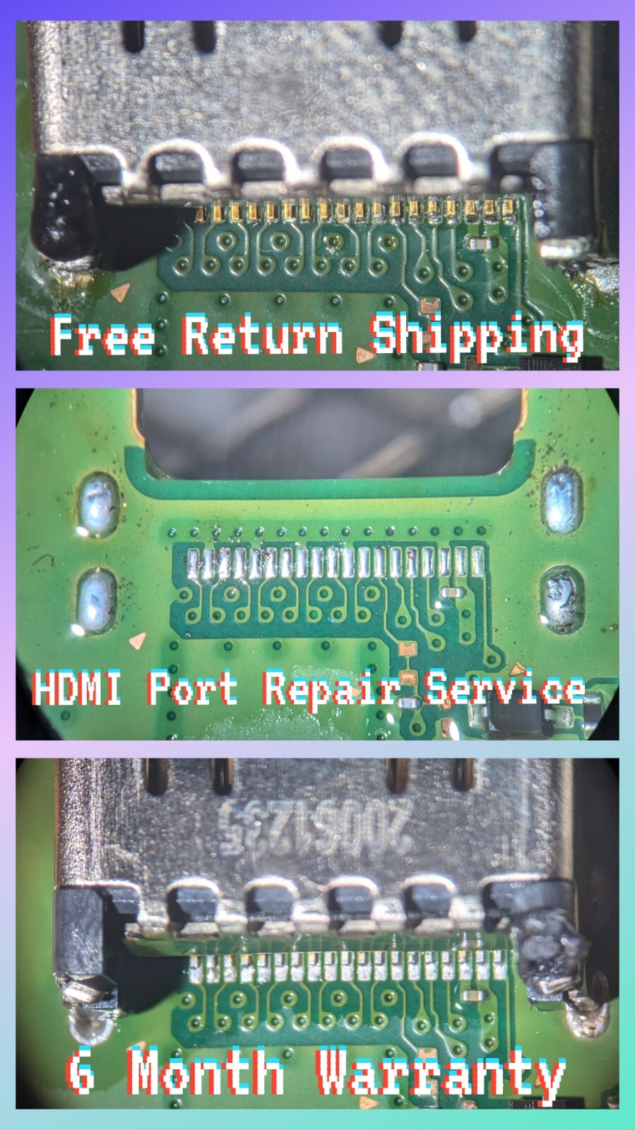 HDMI Port Repair Service - Playstation 4 - Disassemble/Assemble - 6MoWarranty