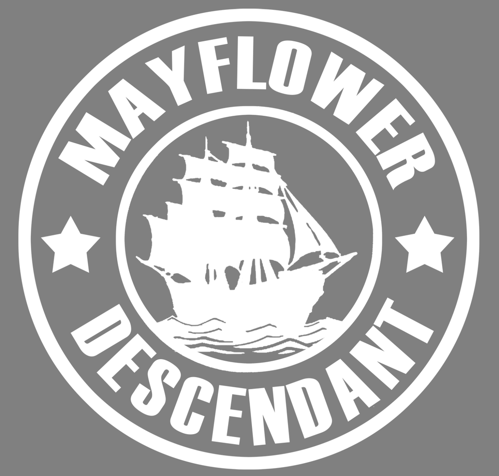 Mayflower Descendant - Vinyl Decal