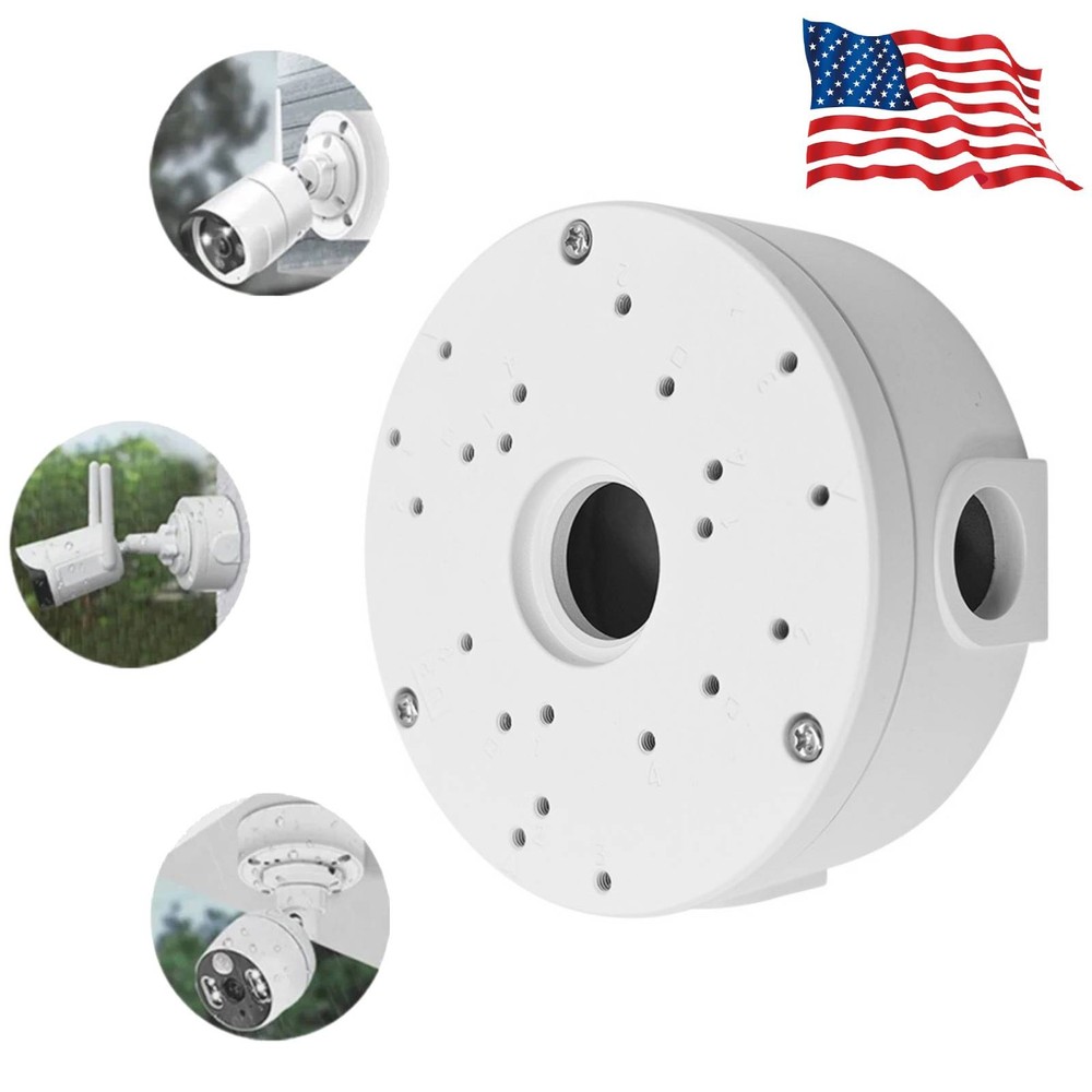 Security Camera Junction Box Concealed Cable for Mini Bullet and Eyeball Camera