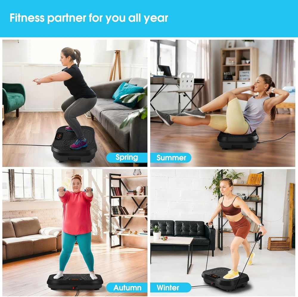 Powerful Vibration Plate for Weight Loss - Efficient Muscle Activation Machine