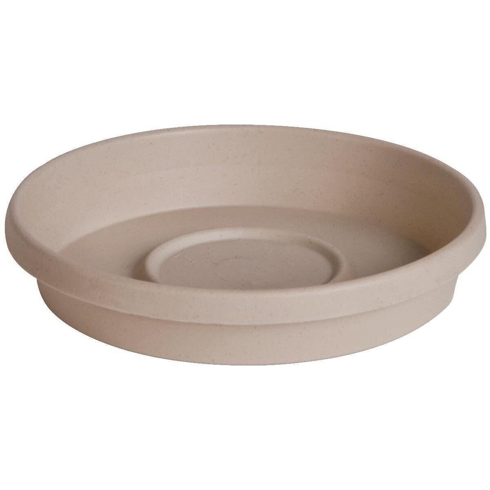 Bloem 12"Peprstone Poly Saucer