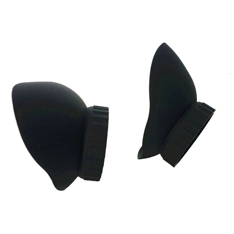 2PCS Eyepiece Eye Shield Rubber Eye Guards Eye Cups for Microscope Telescope