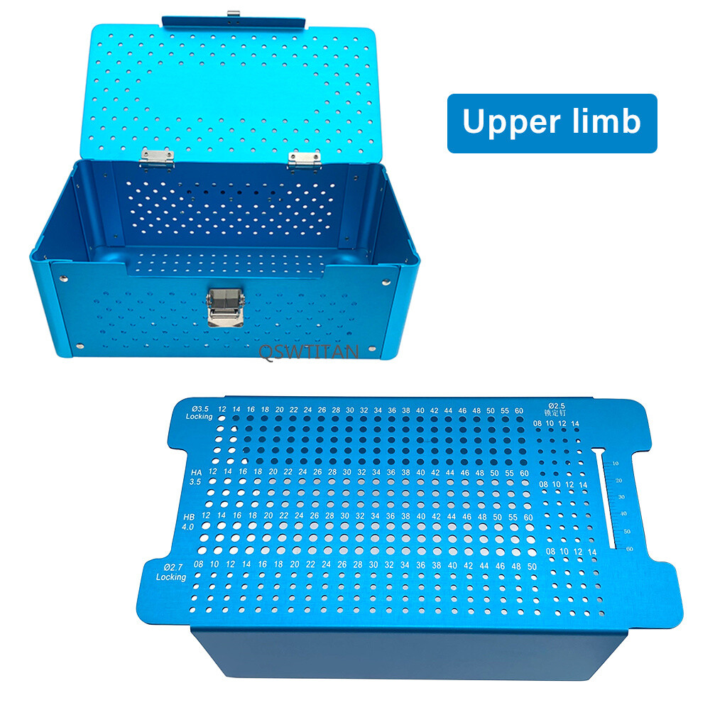 Orthopedic Locking Bone Screw case Bone Nail Placement screw Sterilization box