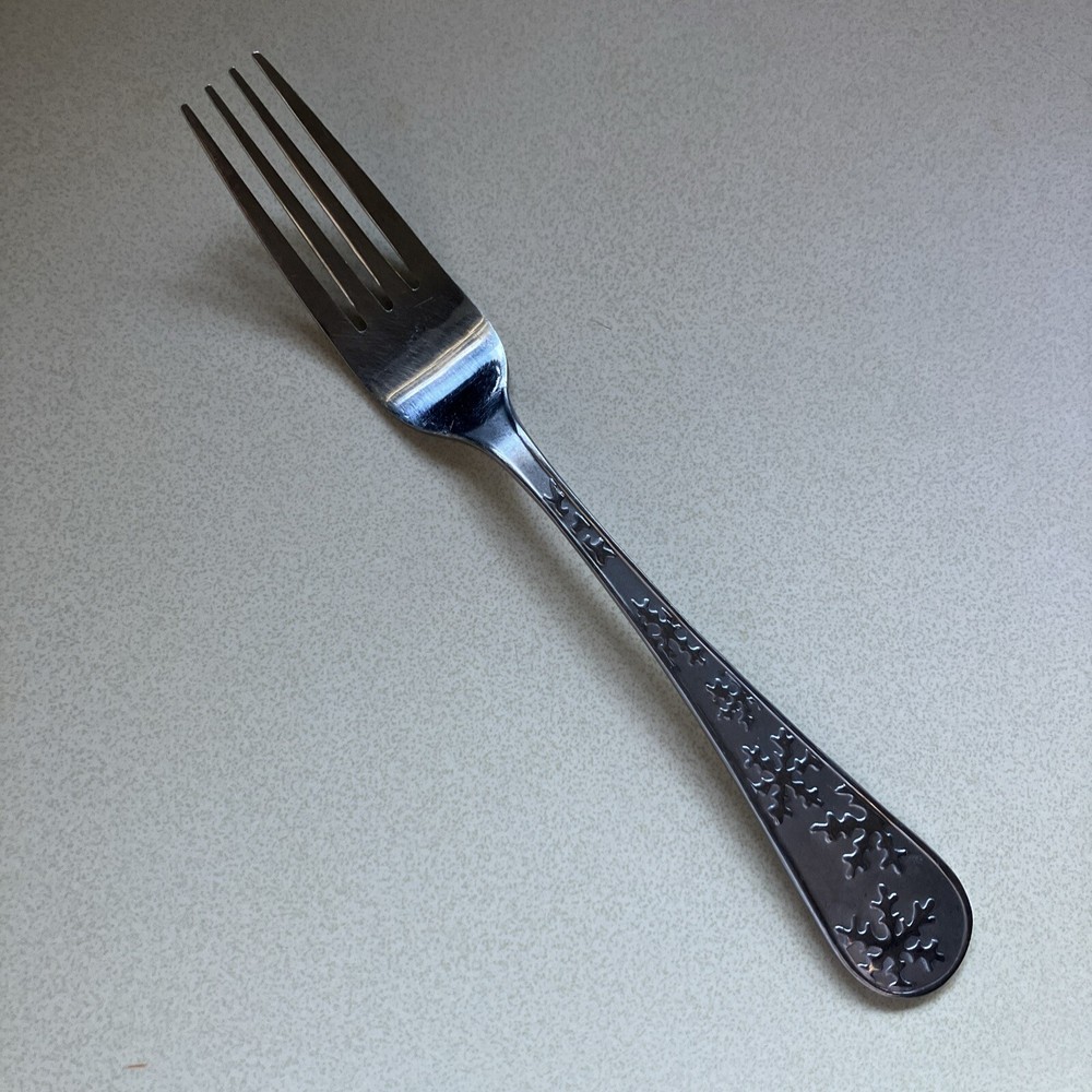 Cambridge Snowflake Frost 1 Dinner Fork Stainless
