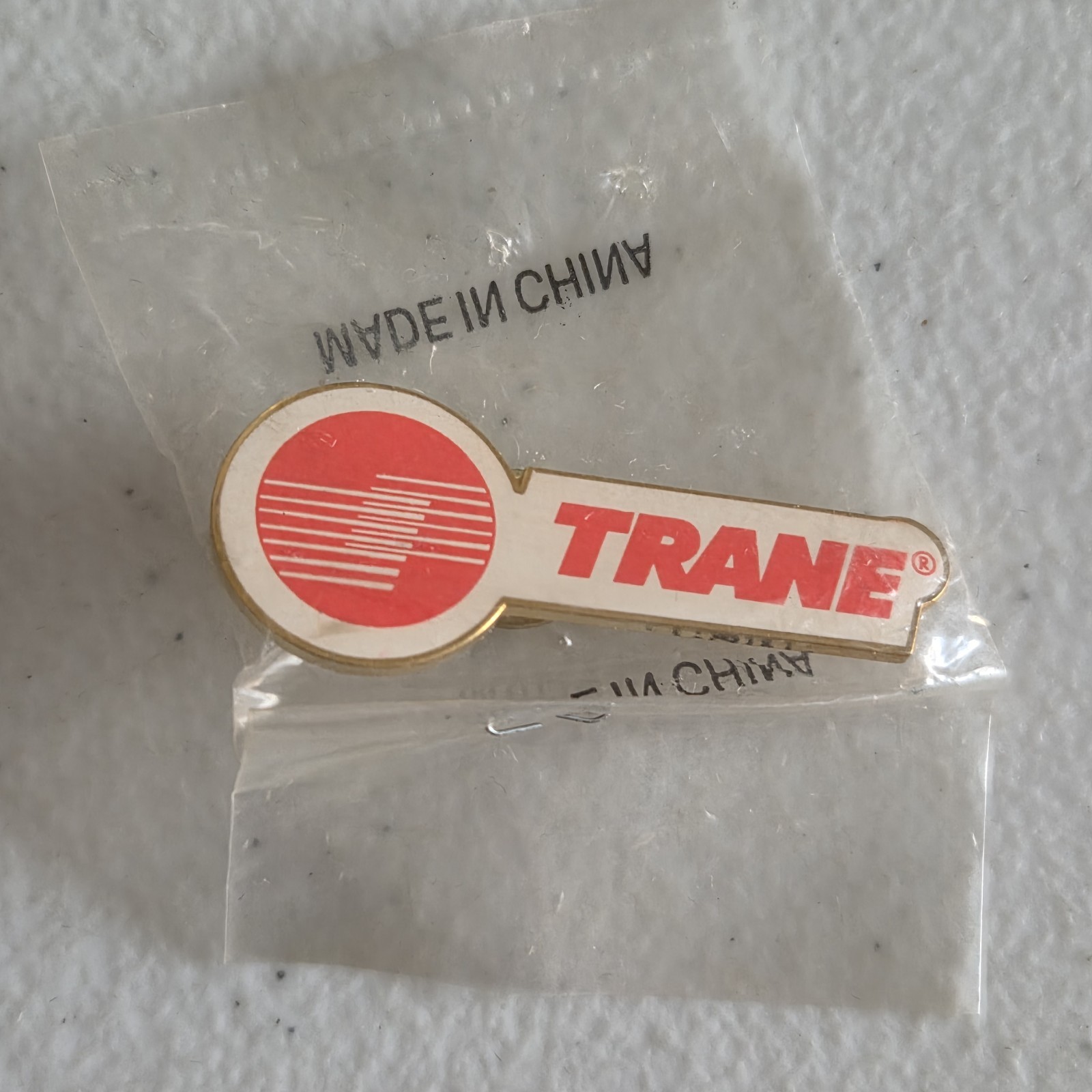 VINTAGE TRANE HVAC MANUFACTURING LAPEL PIN mt1