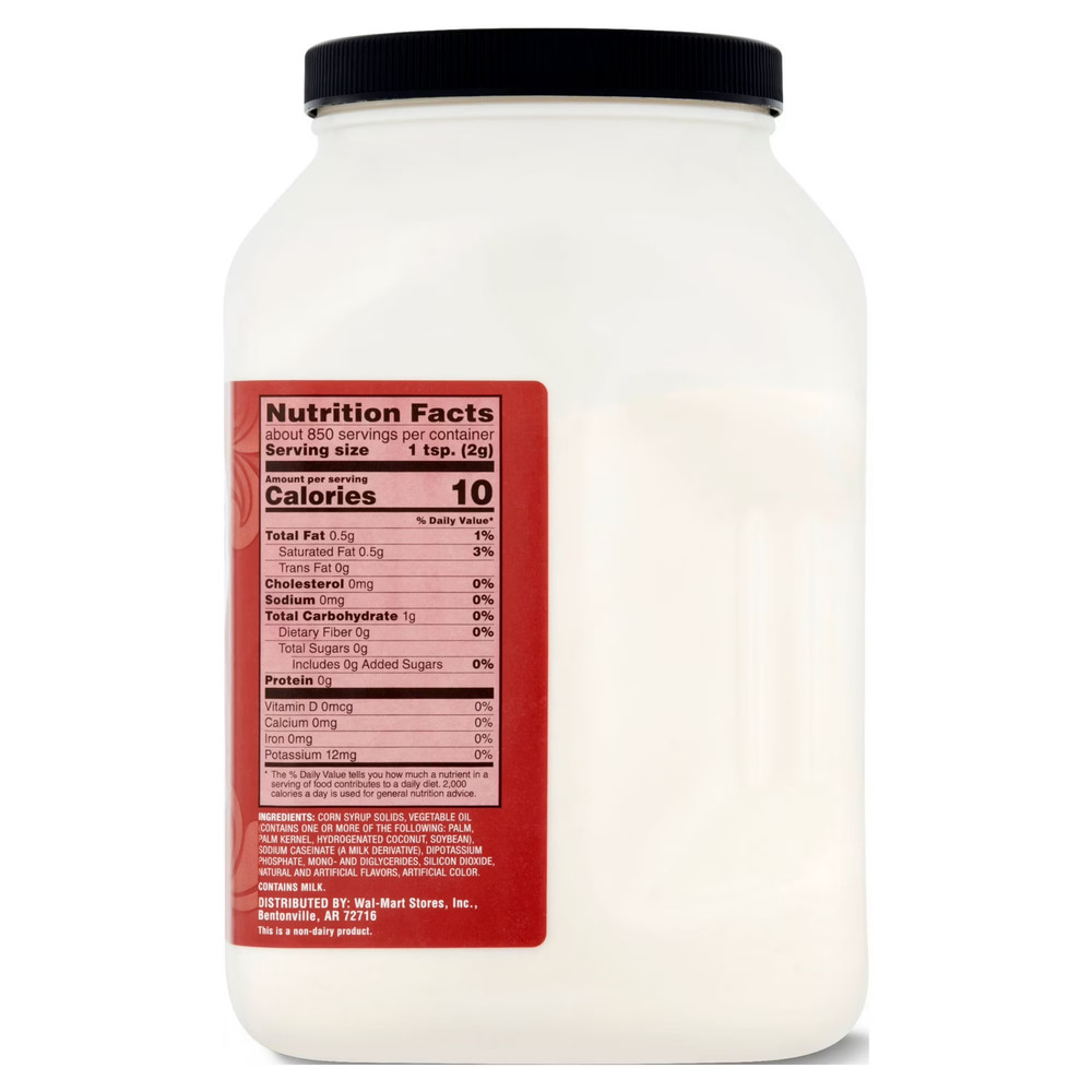 Great Value Original Value Size Coffee Creamer, 60 oz Fast delivery 🚛🚚