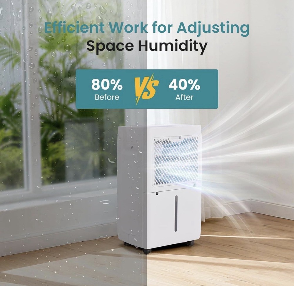 Olixis 3500 Sq Ft Dehumidifier
