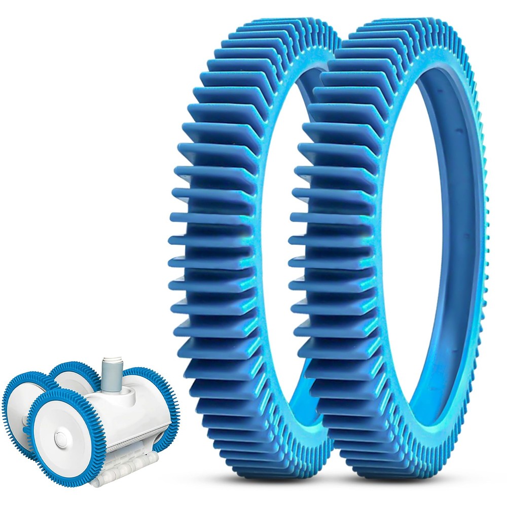 AR-PRO 2-Pack Back Tires Replacement for Pool Cleaner – 2 PACK-Rear