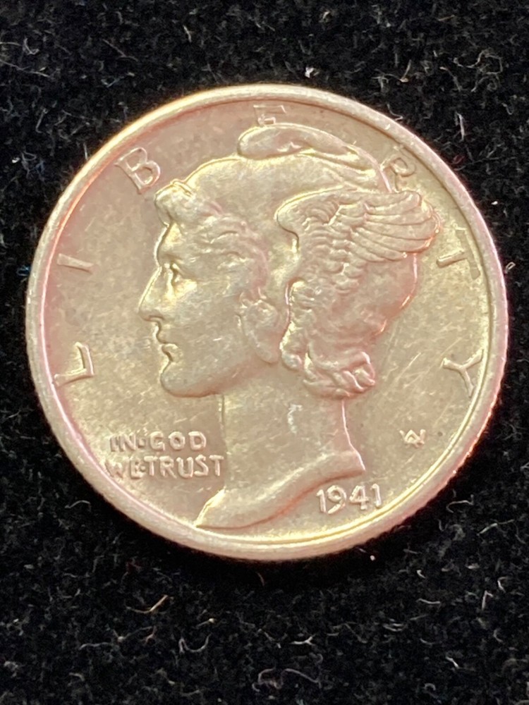 1941 S Mercury Dime Uncirculated