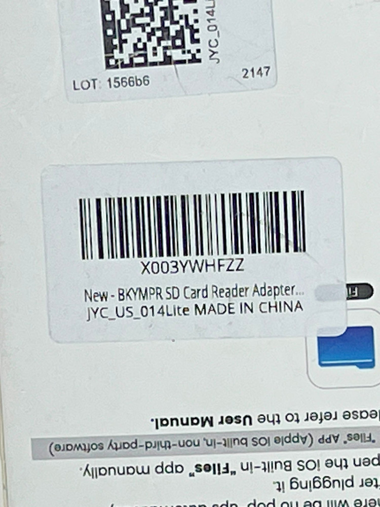 SD Card Reader Support Micro SD / SD Card 014lite