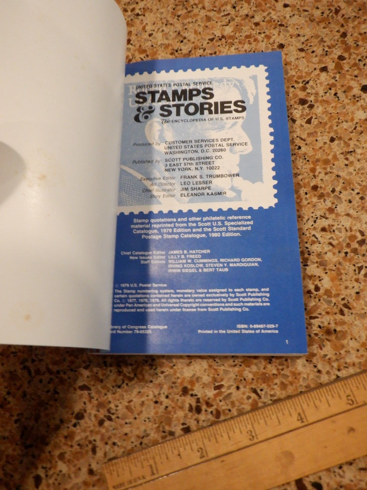 1979 Edition Stamps & Stories US Postal Service - Never Cracked - Never Opened