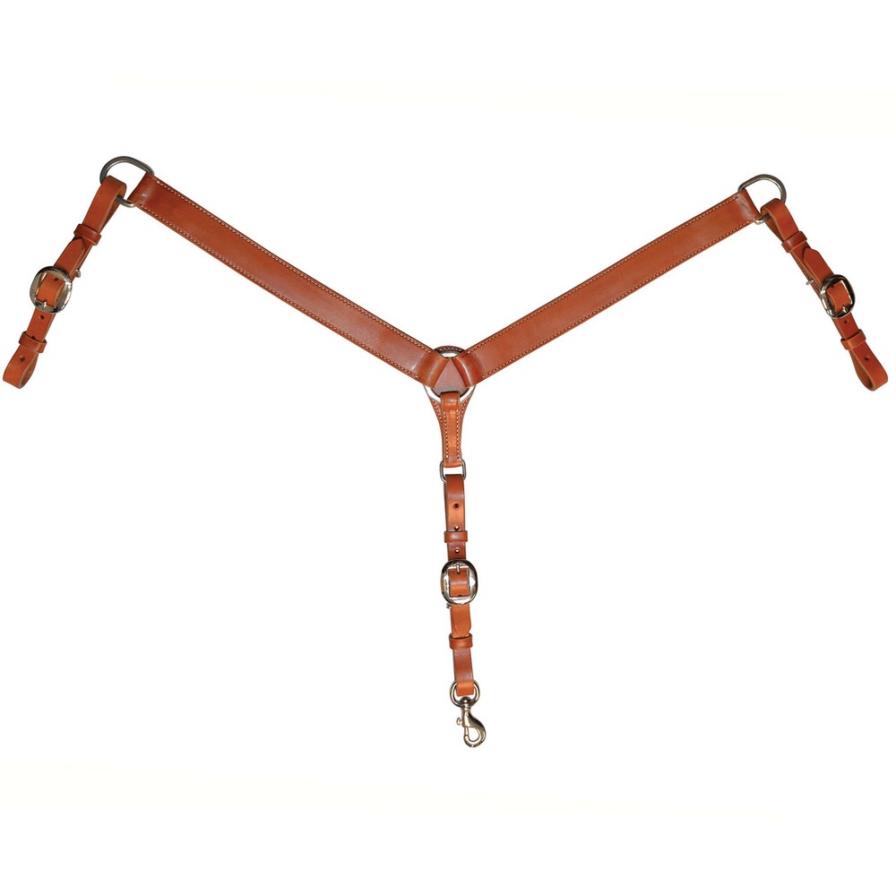 Circle Y Stitched Straight Breast Collar