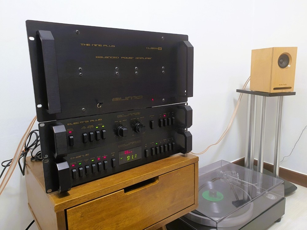 SUMO Class-A Amp, Preamp, Tuner complete set