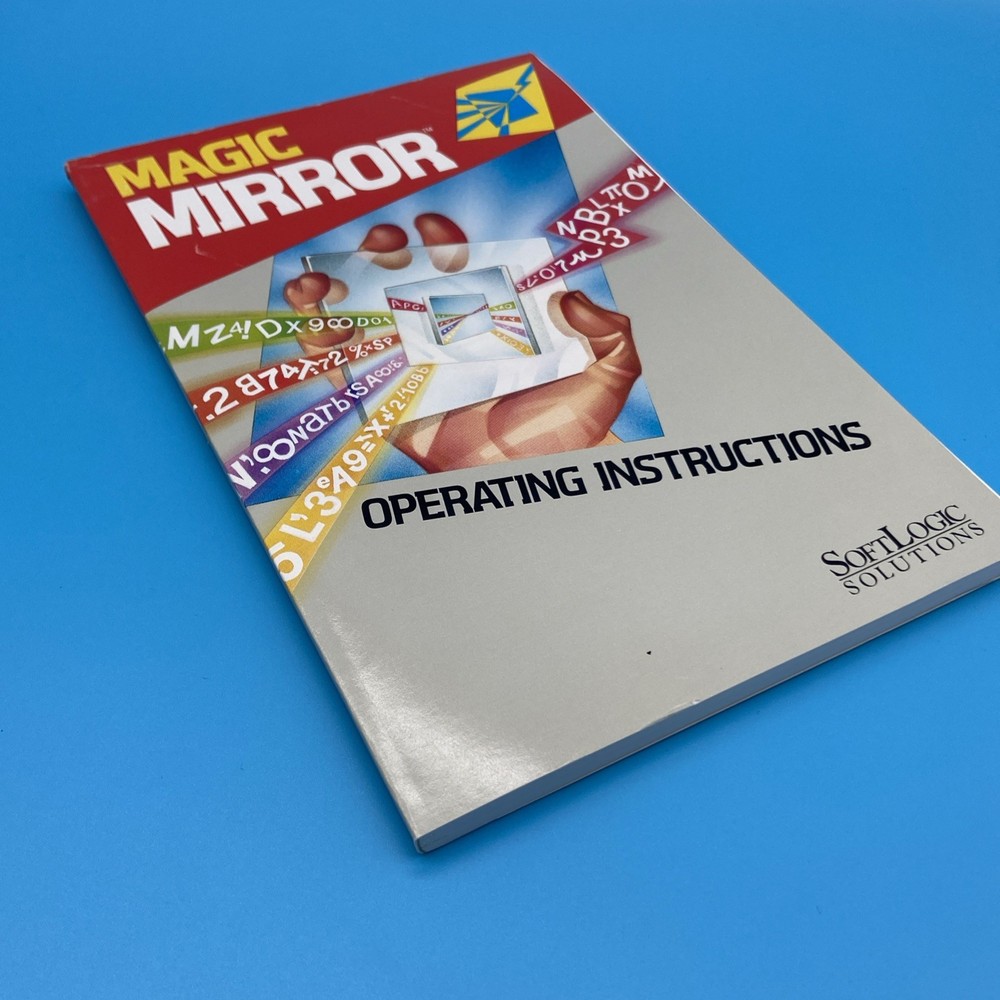 Vintage Magic Mirror SoftLogic Solutions Software PC 3.5" Floppy Disk Boxed