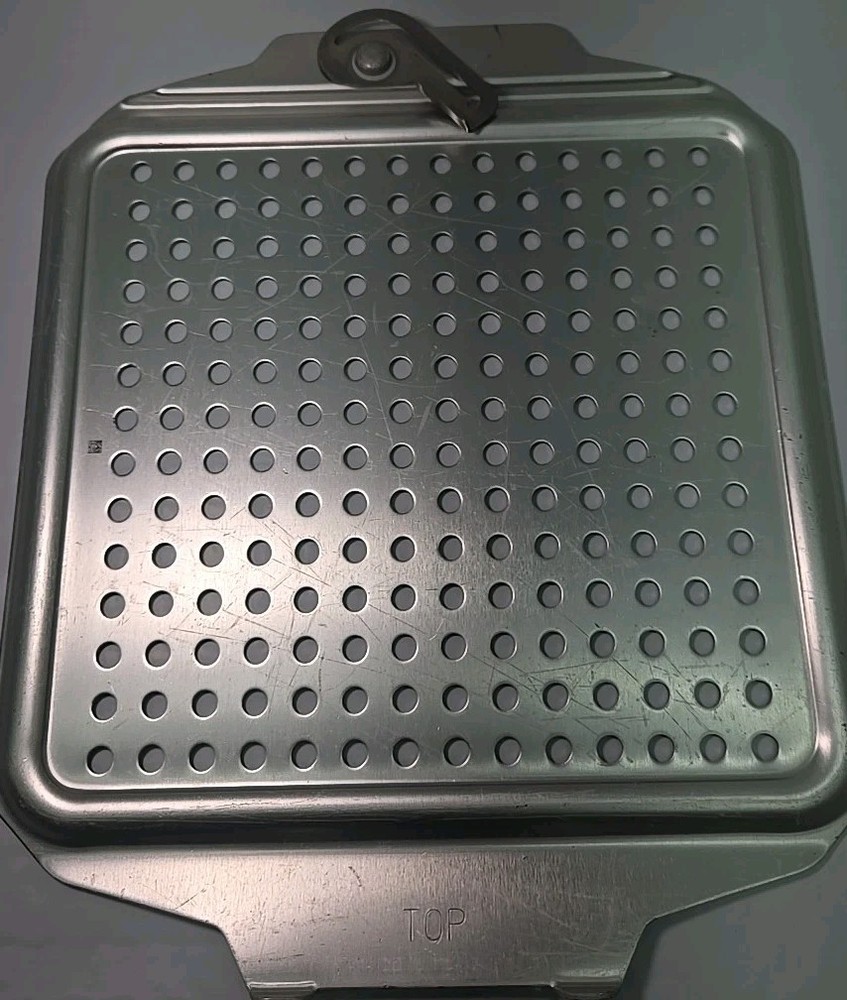 MUELLER GENESIS TOP & BOTTOM RETENTION PLATES FOR STERILIZATION Tray Container