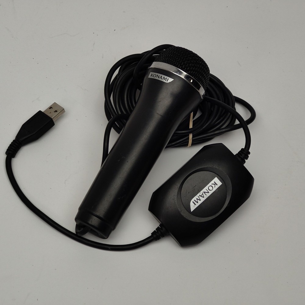 Logitech USB Microphone Wired PC Mic White USB Plug Play Computer Karaoke Mic