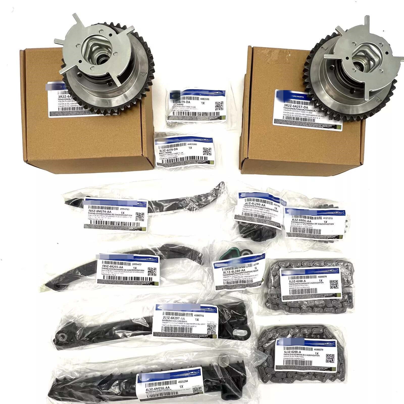 New 13 Pcs Timing Chain Kits Fit For Ford F-250-550 5.4L V8 24V 2000-2010 USA