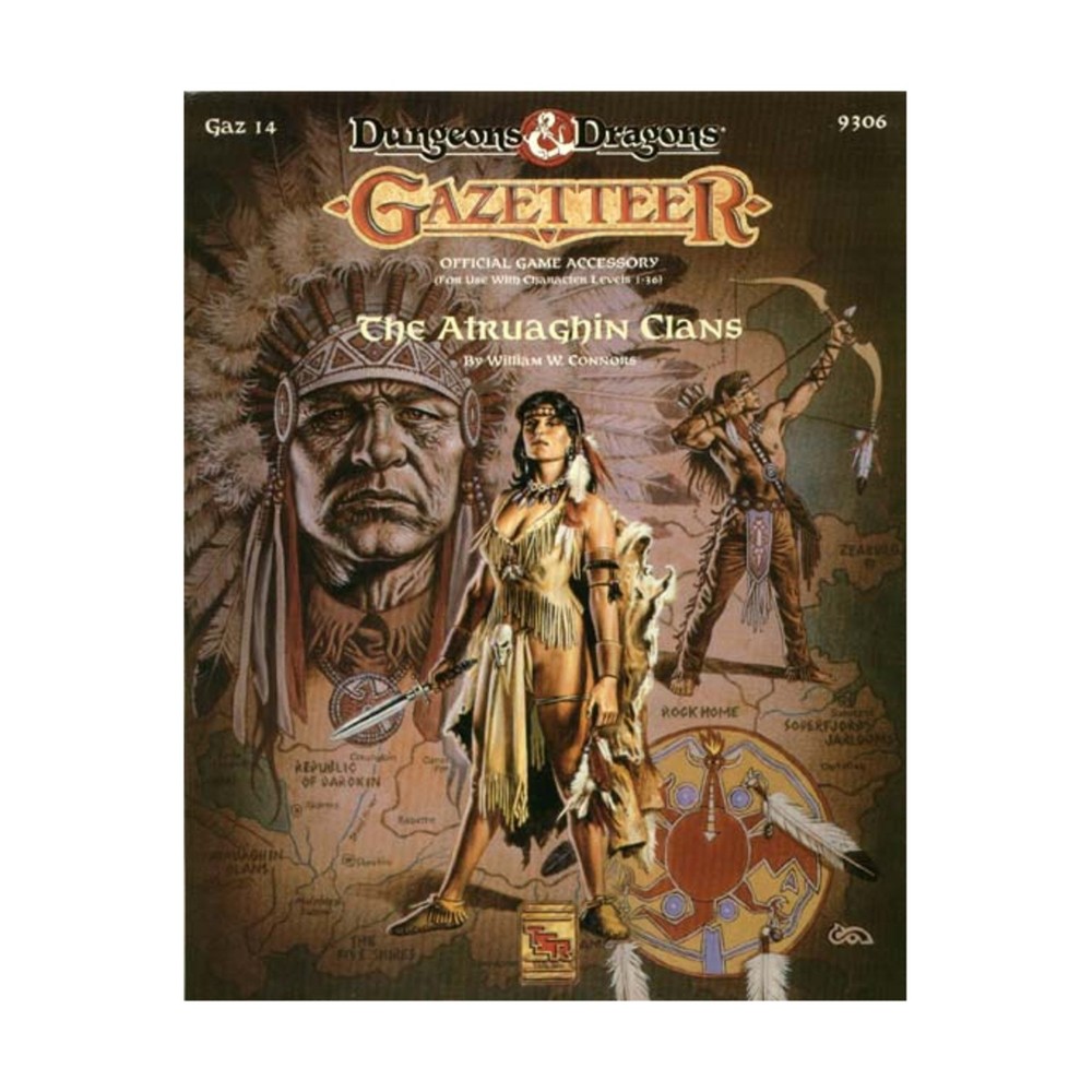 TSR Basic D&D Atruaghin Clans VG