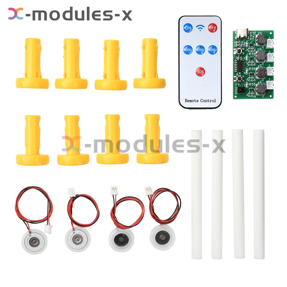 Type-C Mini Humidifier Remote Control Ultrasonic Mist Maker Atomizing Module DIY