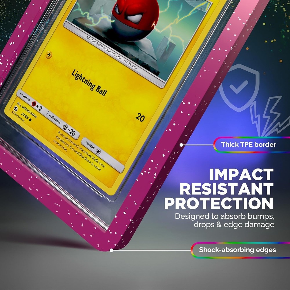 20x Variety PACK PSA Graded Card Slab Gradient Bumper Pokemon Guard Protector